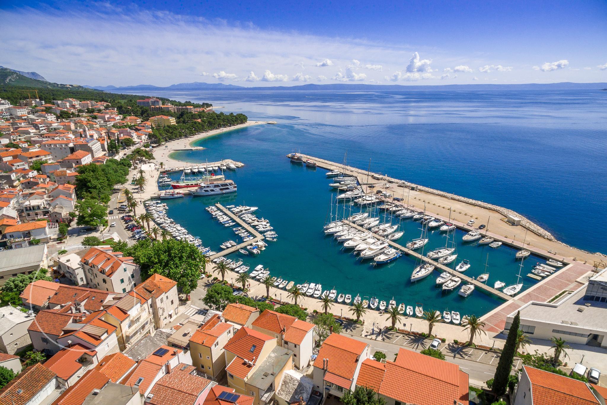 Hotel Croatia Baska Voda Bagian luar foto