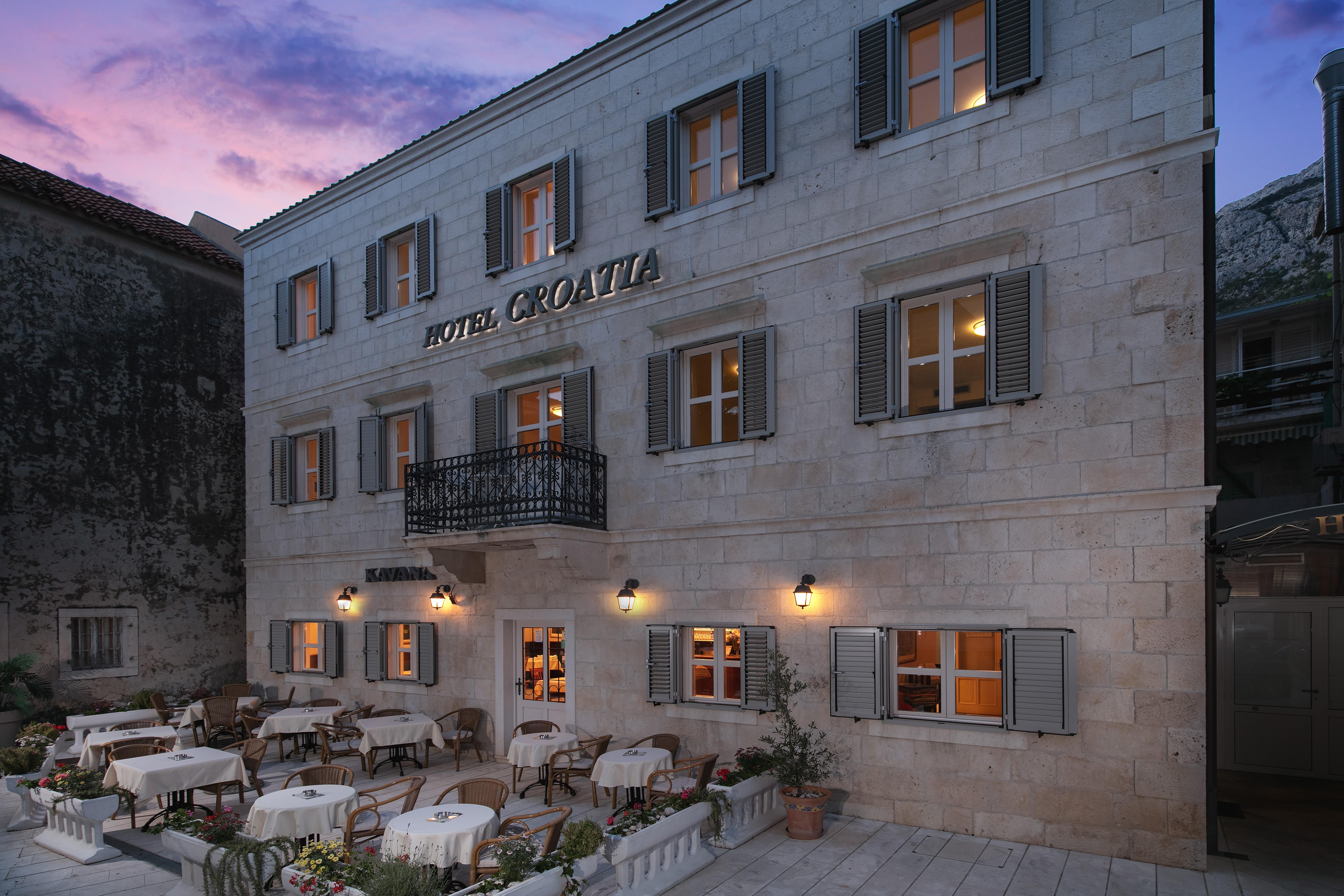 Hotel Croatia Baska Voda Bagian luar foto