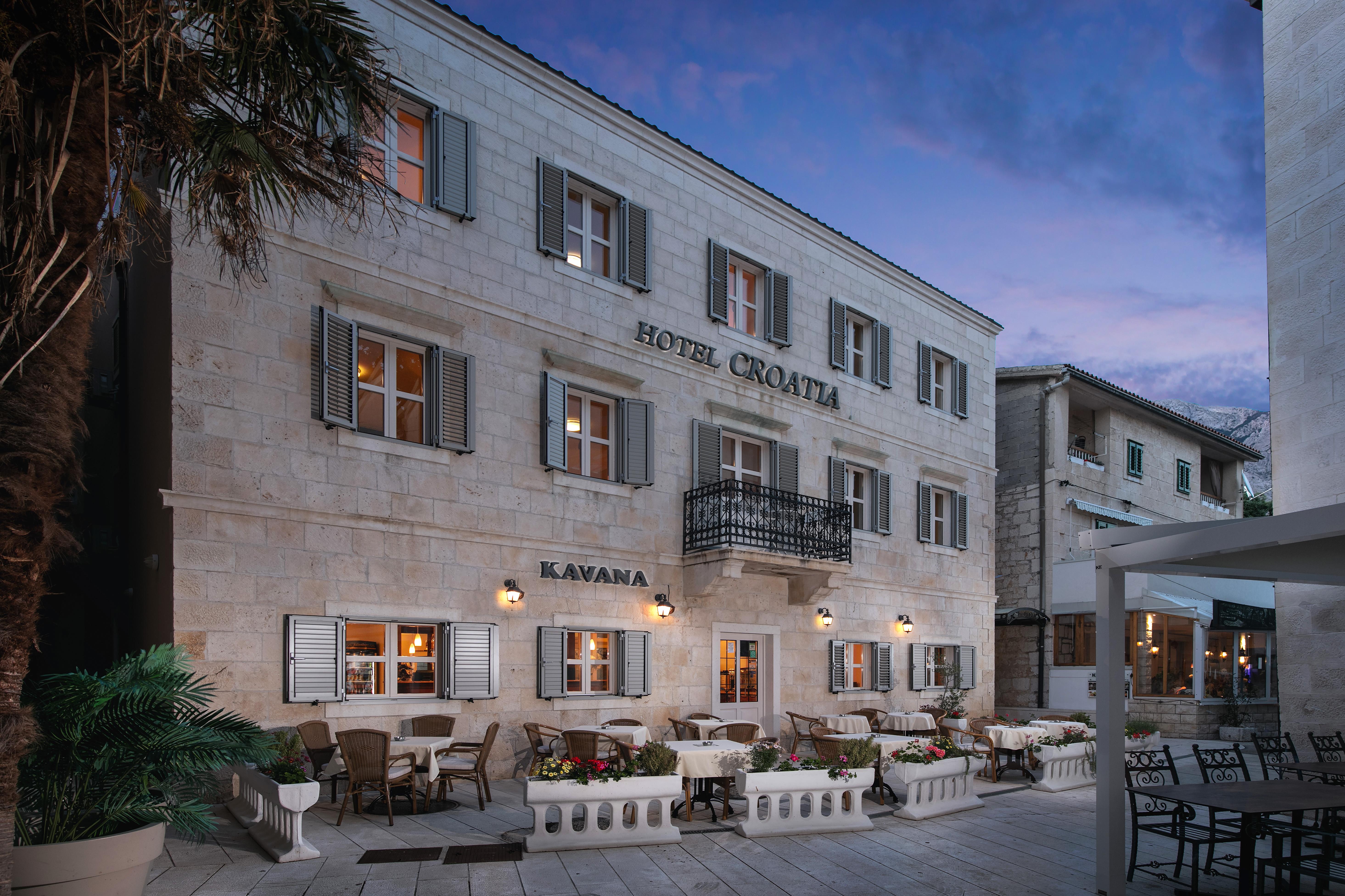 Hotel Croatia Baska Voda Bagian luar foto