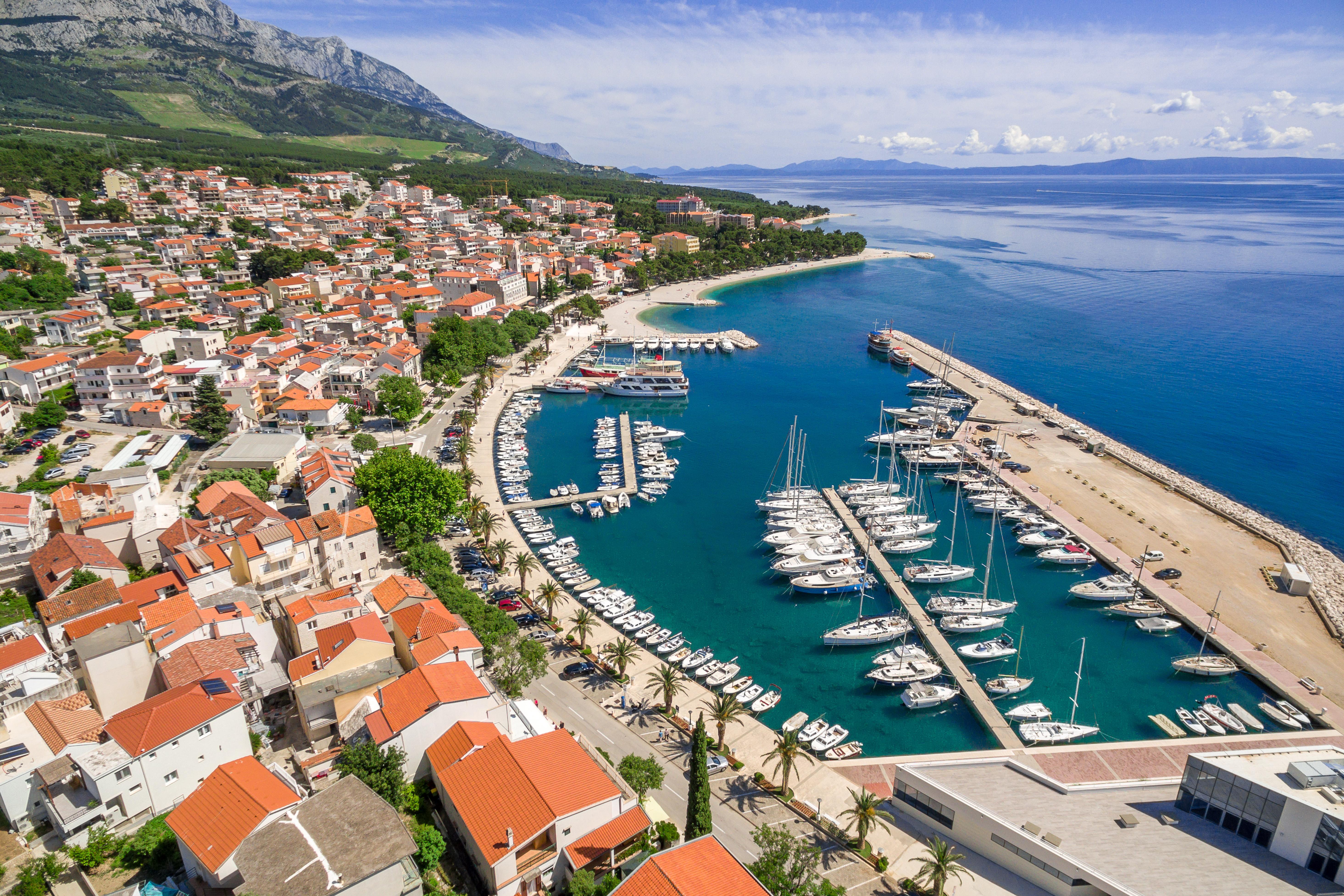 Hotel Croatia Baska Voda Bagian luar foto