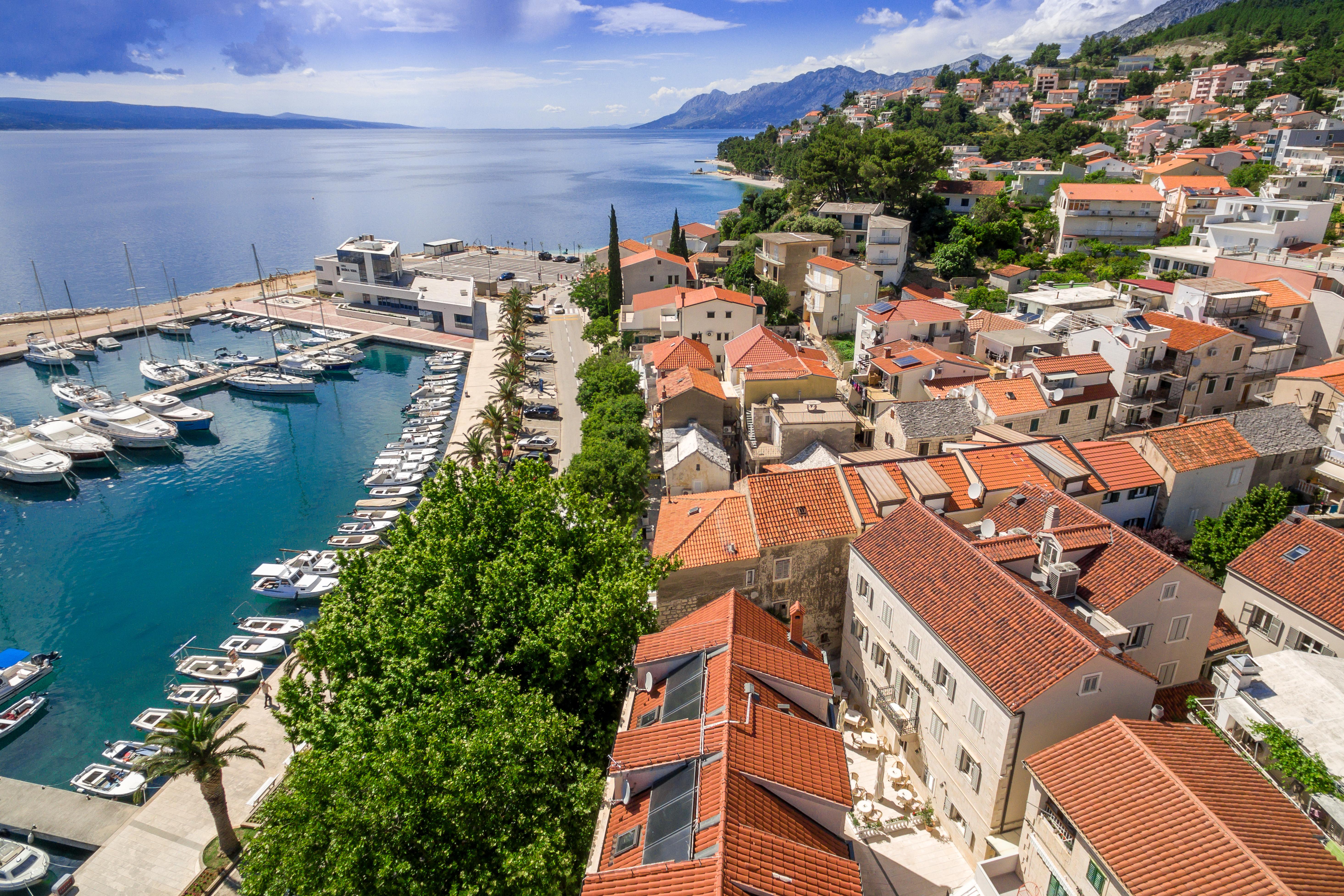 Hotel Croatia Baska Voda Bagian luar foto